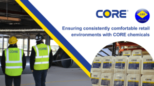 Ensuring consistently comfortable retail environments with CORE chemicals.